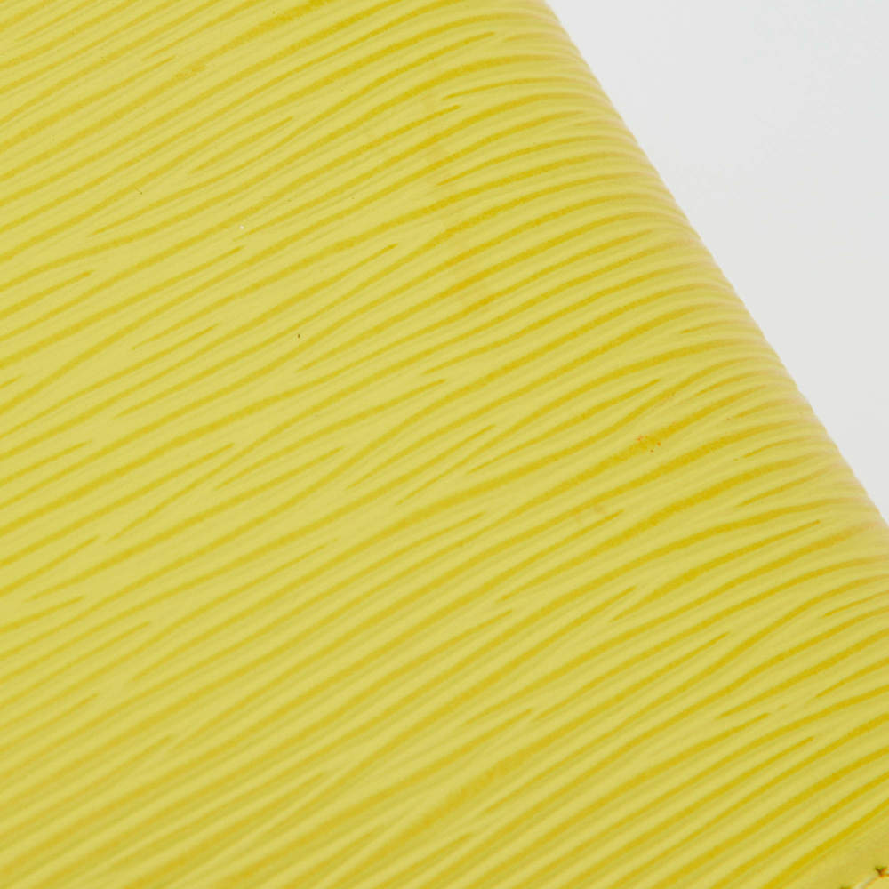 Louis Vuitton Citron Epi Leather Alma PM Bag - Picture 9 of 9